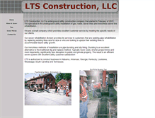 Tablet Screenshot of ltsconstruction.com